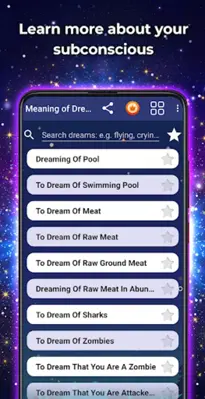 Meaning of Dreams android App screenshot 5